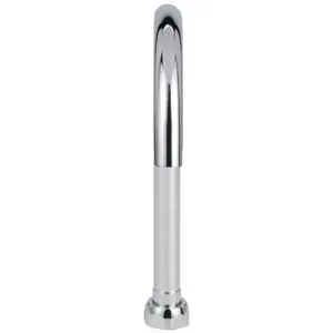 ZURN G67857 Centerline Rigid Gooseneck Spout, Chrome-Plated, 2.0 GPM Flow Control in Base of Spout | CV8NKH