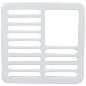 ZURN JP2375-T Full Floor Sink Grate, Enameled Cast Iron | CV8NLH