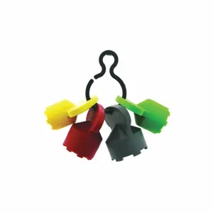 ZURN P6900-KEYS Aerator Wrench, Gray, Green, Red, Yellow, Plastic | CF2UBR 52JH91