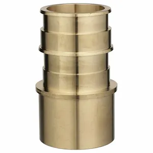 ZURN QE975GX Adapter, Brass, Barbed X Ftg, 2 Inch Pipe Size, 3 21/32 Inch Overall Length | CV4JPE 788F84