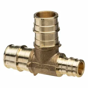 ZURN QET434GX Tee, Brass, 25 PK | CV4JZQ 788EZ1