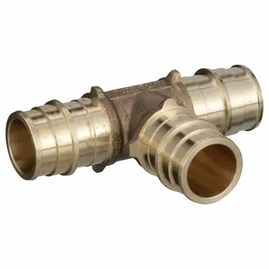 ZURN QET444GX Tee, Brass, 25 PK | CV4JZL 788EZ3