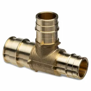 ZURN QET655GX Tee, Brass, 3 11/16 Inch Overall Length | CV4JZT 788EZ9