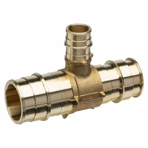 ZURN QET764GX Tee, Brass, 4 1/8 Inch Overall Length | CV4KAB 788F08