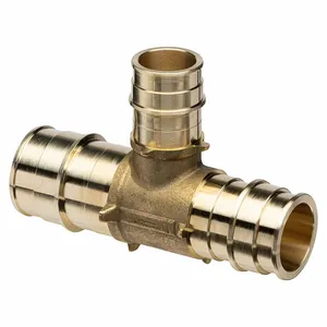 ZURN QET765GX Tee, Brass, 4 7/16 Inch Overall Length | CV4KAG 788F09