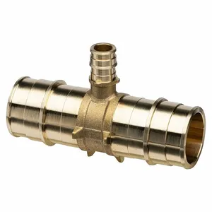 ZURN QET773GX Tee, Brass, 4 3/8 Inch Overall Length | CV4KAE 788F11