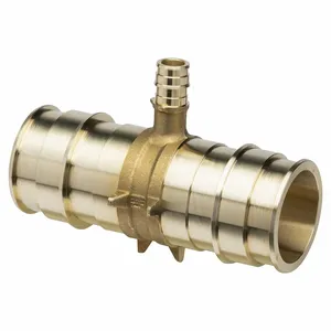 ZURN QET883GX Tee, Brass, 5 1/16 Inch Overall Length | CV4KAK 788F21