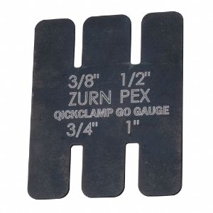 ZURN QGNQC PEX-Werkzeug, 1 Zoll, 1/2 Zoll, 3/4 Zoll, 3/8 Zoll Größe, gehärteter Stahl | CE9TTJ 10A629