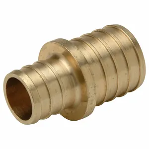 ZURN QQC86GX Coupling, Brass, Barbed X Barbed, 1 1/4 Inch Pipe Size, 5 PK | CV4JTF 788EW1