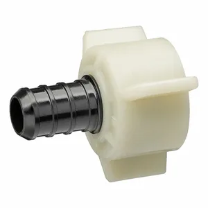 ZURN QQPSFC33X Adapter, Polymer, Barbed X Fnpt, 1/2 Inch Pipe Size, 100 PK | CV4JPP 788EX2