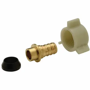 ZURN QQSFC23GXP Swivel Cone, Brass, Barbed X Swivel Fnpt, 1/2 Inch Pipe Size, 100 PK | CV4JRV 788ET8