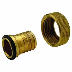 ZURN QQSFC44GX Adapter, Brass, Barbed X Female Swivel, 3/4 Inch Pipe Size, 50 PK | CV4JNY 788ET9