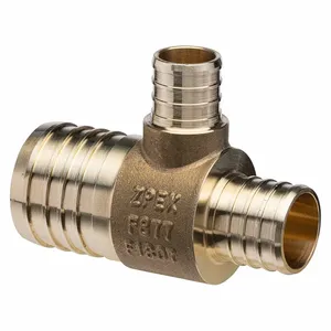 ZURN QQT754GX Tee, Brass, 5 PK | CV4KAZ 788EU1