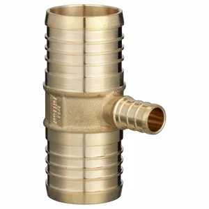 ZURN QQT773GX Tee, Brass, 5 PK | CV4KAV 788EU6