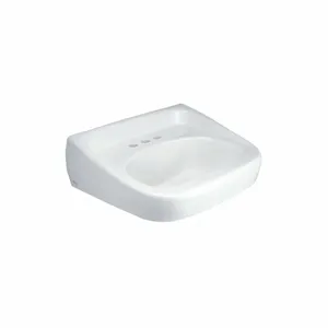 ZURN Z5344 Lavatory Sink, 20 Inch x 18 Inch, Vitreous China | CE9BJV 53AZ18