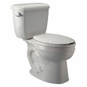 ZURN Z5535-K Single Flush, Left Hand Trip Lever, Two Piece, Tank Toilet, Elongated | CE9GFR 45A120