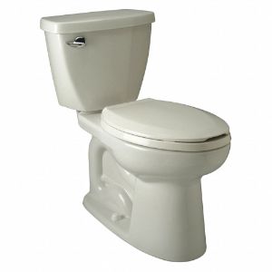 ZURN Z5555-K Single Flush, Left Hand Trip Lever, Two Piece, Tank Toilet, Elongated | CE9GFT 45A121