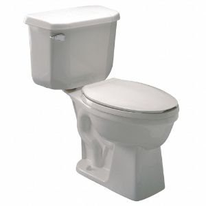 ZURN Z5561 Single Flush, Left Hand Trip Lever, Two Piece, Tank Toilet, Elongated | CE9GFU 45A122