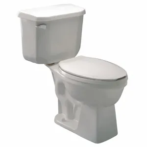 ZURN Z5561 Single Flush, Left Hand Trip Lever, Two Piece, Tank Toilet, Elongated | CE9GFU 45A122