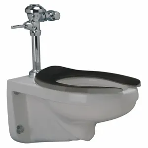 ZURN Z5615.001.01.00.00 Single Flush, Oscillating Handle, Two Piece, Flush Valve Toilet, Elongated | CE9GFJ 45A151