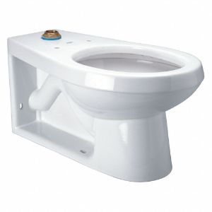 ZURN Z5635-BWL Elongated, Floor with Back Outlet, Flush Valve, Toilet Bowl | CF2JCZ 48RT68