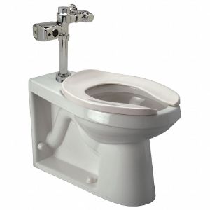 ZURN Z5645.186.00.00.00 Single Flush, Sensor, Two Piece, Flush Valve Toilet, Elongated | CE9GEP 45A146