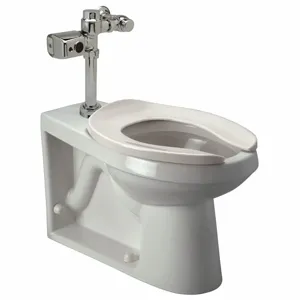 ZURN Z5645.243.00.00.00 Single Flush, Sensor, Two Piece, Flush Valve Toilet, Elongated | CE9GER 46CD79