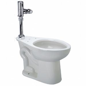 ZURN Z5665.381.00.00.00 Single Flush, Sensor with Manual Override, Two Piece, Flush Valve Toilet | CE9GFC 45ND33
