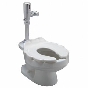 ZURN Z5675.213.09.00.00 Single Flush, Sensor, Two Piece, Child Flush Valve Toilet, Elongated | CE9GFA 45A149