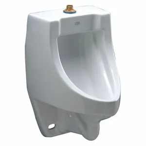 ZURN Z5738-U Vitreous China, White, Washout Urinal, Wall, Top | CE9CAH 38ZL44