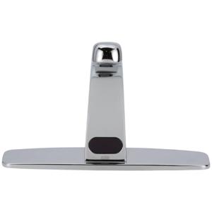 ZURN Z6913-XL-CP8-E-MV Touchless Sensor Faucet; Single Hole; 1.5 GPM Aerator; Chrome With 8 Inch Cover Plate | CV8NVQ