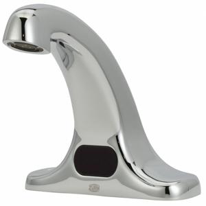 ZURN Z6915-XL-CWB Bathroom Sink Faucet, Polished Chrome, Mid Arc, Motion Sensor Faucet Activation, 1.5 Gpm | CH6RZY 61HJ69