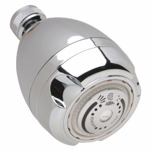 ZURN Z7000-S10 Shower Head, Wall Mounted, Chrome, 1.25 Gpm | CE9HKG 468D94