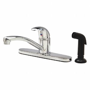 ZURN Z7872C-XL-SO Low Arc, Kitchen Sink Faucet, Manual Faucet Activation, 1.0 Gpm | CE9XZV 468D40