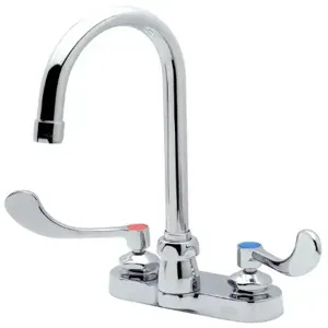 ZURN Z812B4-XL-18F Gooseneck Faucet, 4 Inch Centerset, 5 3/8 Inch Spout | CV8PAY