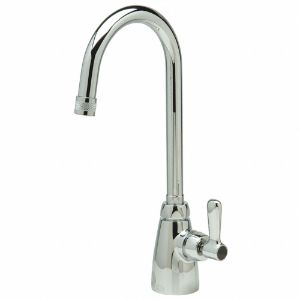 ZURN Z825B1-XL-3F Gooseneck Laboratory Faucet, Lever Faucet Handle Type, 0.5 Gpm, Chrome | CF2BRP 46CE06