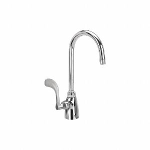 ZURN Z825B4-XL Gooseneck Laboratory Faucet, Wristblade Faucet Handle Type, 2.2 Gpm, Chrome | CF2BRM 468D43