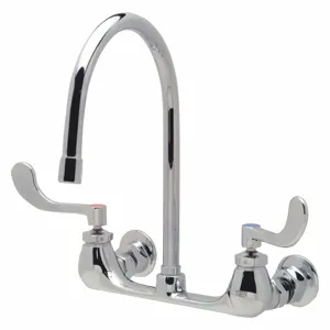 ZURN Z842C4-XL Gooseneck, Kitchen Sink Faucet, Manual Faucet Activation, 2.2 Gpm | CF2BQT 468D50