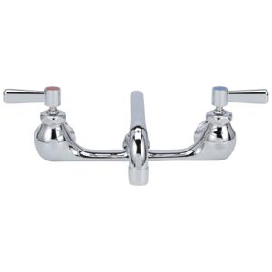 ZURN Z842H1-XL Wall-Mount Sink Faucet With 12 Inch Tubular Swing Spout, Lever Handles | CV8PBL