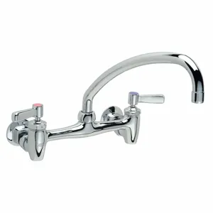 ZURN Z843J1-XL-3F Low Arc Laundry Sink Faucet, Lever Faucet Handle Type, 0.5 Gpm, Chrome | CE9YAK 46CE16