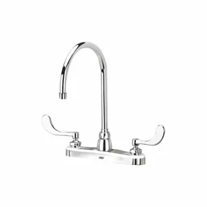 ZURN Z871C4-XL-3F Gooseneck, Kitchen Sink Faucet, Manual Faucet Activation, 0.5 Gpm | CF2BRF 46CE24