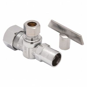 ZURN Z8804-XL-LKQ-PC Angle Supply Stop, Compression Inlet Type, 200 psi | CF2THN 48RX77
