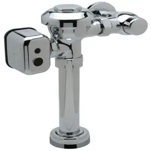 ZURN ZEMS6000-HET.0006 Exposed Sensor Hard Wired Diaphragm Water Closet Flush Valve 1.28 GPF in Chrome | CV8PCT