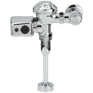 ZURN ZER6003PL-ULF-CPM Exposed Sensor Diaphragm Flush Valve With 0.125 GPF and Metal Cover in Chrome | CV8PFJ